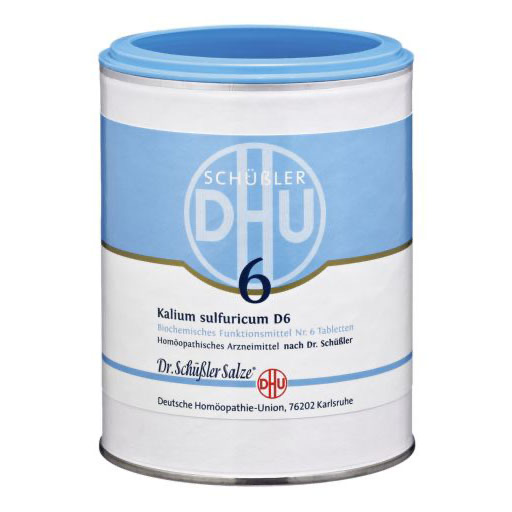 BIOCHEMIE DHU 6 Kalium sulfuricum D 6 Tabletten
