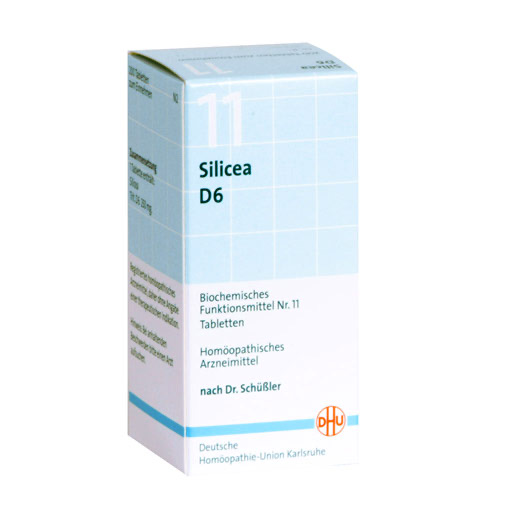 BIOCHEMIE DHU 11 Silicea D 6 Tabletten