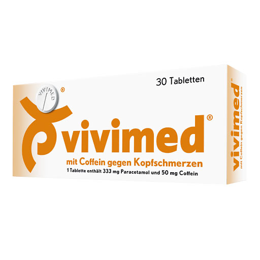 VIVIMED mit Coffein gegen Kopfschmerzen Tabletten
