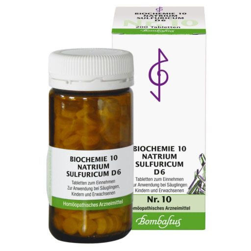 BIOCHEMIE 10 Natrium sulfuricum D 6 Tabletten