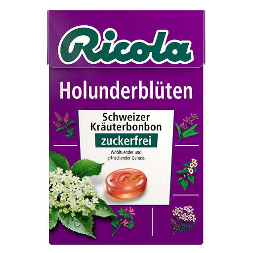 RICOLA o.Z.Box Holunderbl&uuml;ten Bonbons