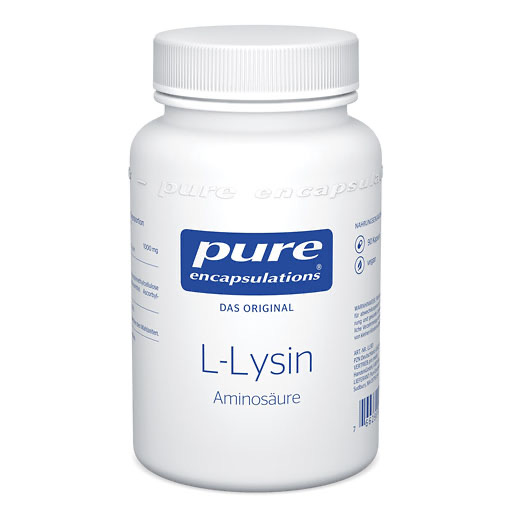 PURE ENCAPSULATIONS L-Lysin Kapseln