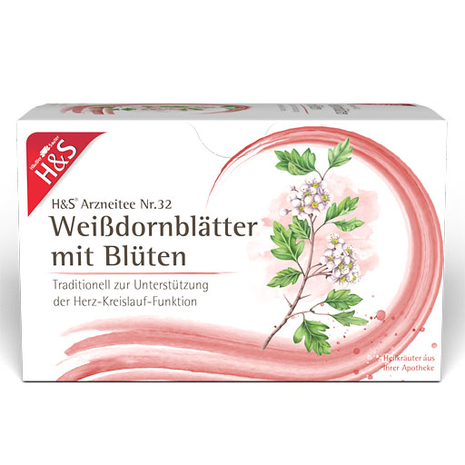 H&S Wei&szlig;dornbl&auml;tter mit Bl&uuml;ten Filterbeutel