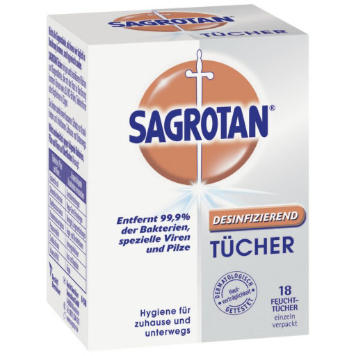 SAGROTAN Desinfektionst&uuml;cher