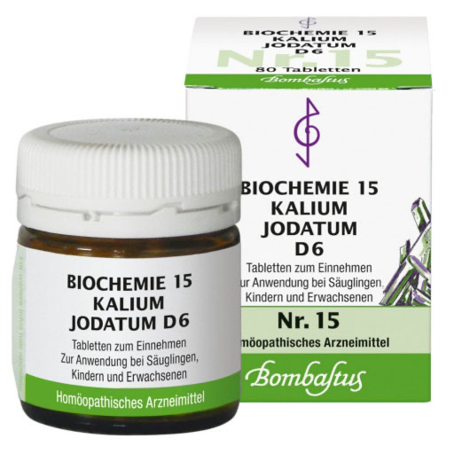 BIOCHEMIE 15 Kalium jodatum D 6 Tabletten