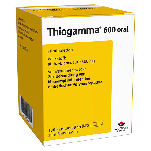 THIOGAMMA 600 oral Filmtabletten