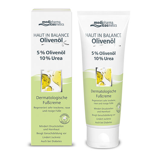 HAUT IN BALANCE Oliven&ouml;l Fu&szlig;cr.5%Oliven.10%Urea