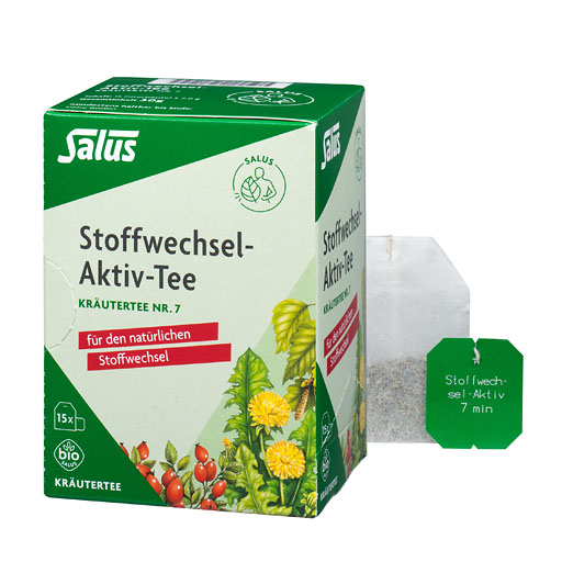 STOFFWECHSEL-AKTIV Tee Kr&auml;utertee Nr.7 Bio Salus