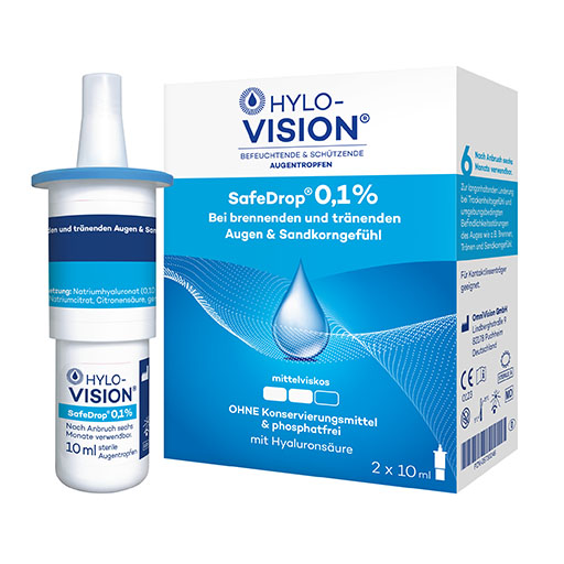 HYLO-VISION SafeDrop 0,1% Augentropfen