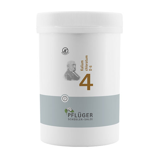 BIOCHEMIE Pfl&uuml;ger 4 Kalium chloratum D 6 Tabletten