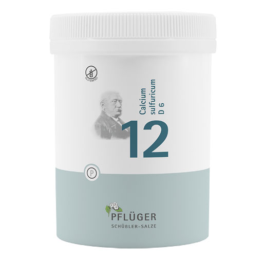 BIOCHEMIE Pfl&uuml;ger 12 Calcium sulfuricum D 6 Tabl.