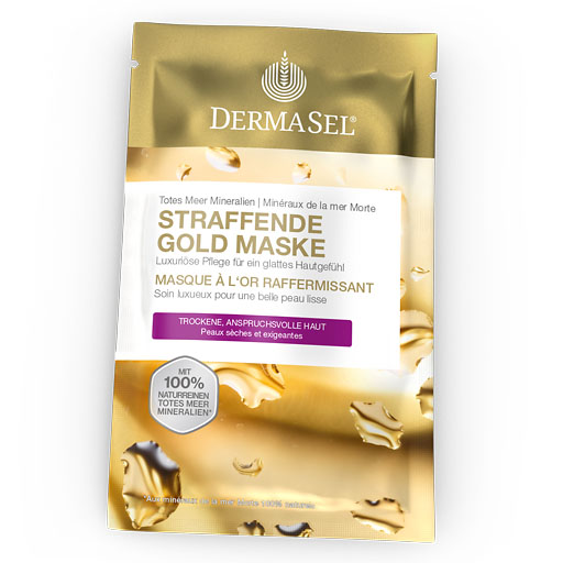 DERMASEL Maske Gold EXKLUSIV