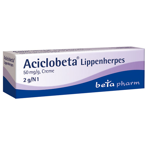 ACICLOBETA Lippenherpes Creme