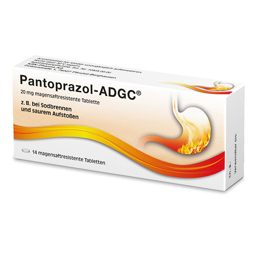 PANTOPRAZOL ADGC 20 mg magensaftres.Tabletten