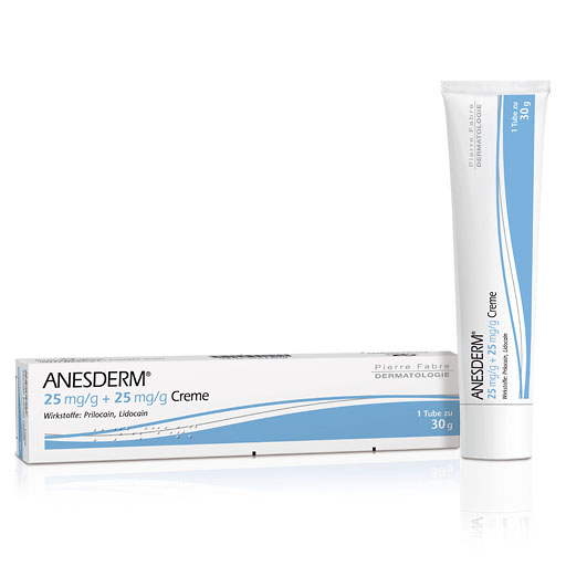 ANESDERM 25 mg/g + 25 mg/g Creme