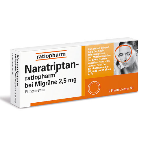 NARATRIPTAN-ratiopharm bei Migr&auml;ne Filmtabletten