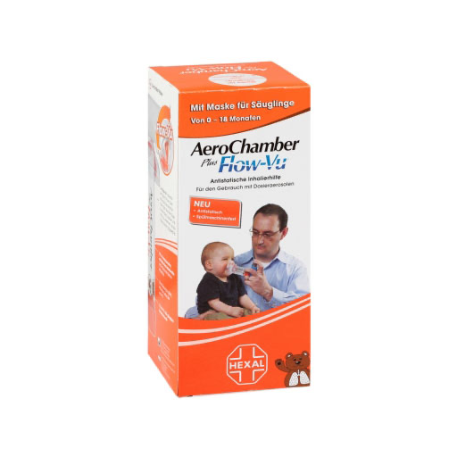 AEROCHAMBER m.Maske f.S&auml;uglinge 0-18 Monate
