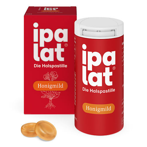 IPALAT Halspastillen honigmild o.Menthol zuckerfr.