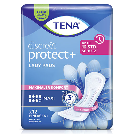 TENA LADY Discreet Inkontinenz Einlagen maxi