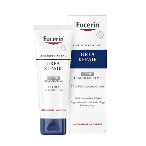 EUCERIN UreaRepair Gesichtscreme 5% Nacht
