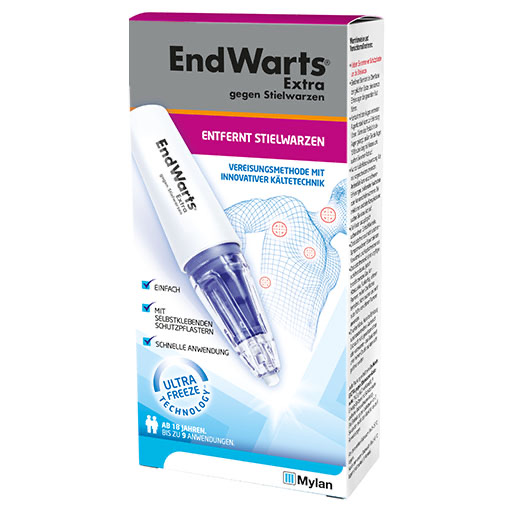 ENDWARTS Extra gegen Stielwarzen