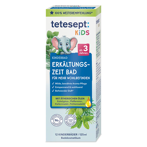 TETESEPT Kinderbad Erk&auml;ltungszeit Bad