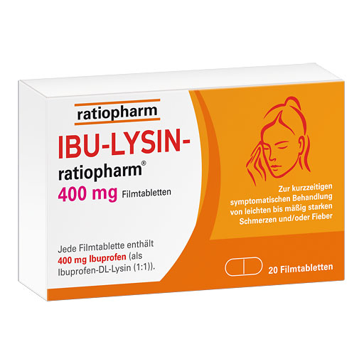 IBU-LYSIN-ratiopharm 400 mg Filmtabletten