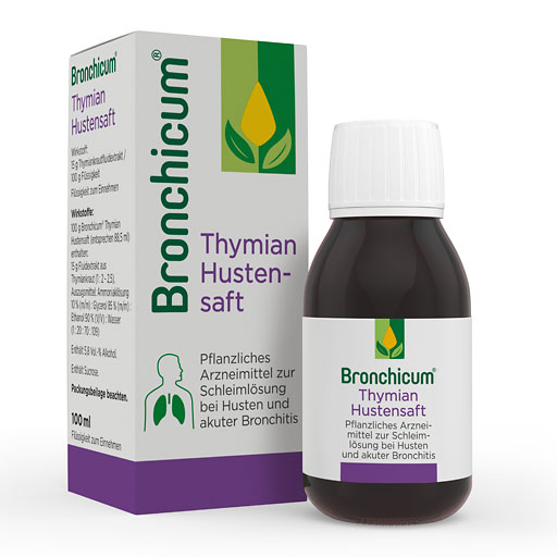 BRONCHICUM Thymian Hustensaft