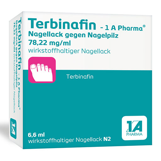 TERBINAFIN-1A Pharma Nagell.g.Nagelpilz 78,22mg/ml