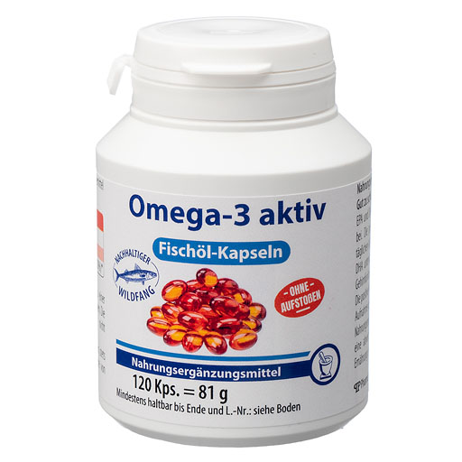 OMEGA-3 AKTIV Fisch&ouml;l Kapseln
