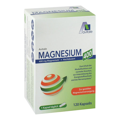 MAGNESIUM 400 mg Kapseln