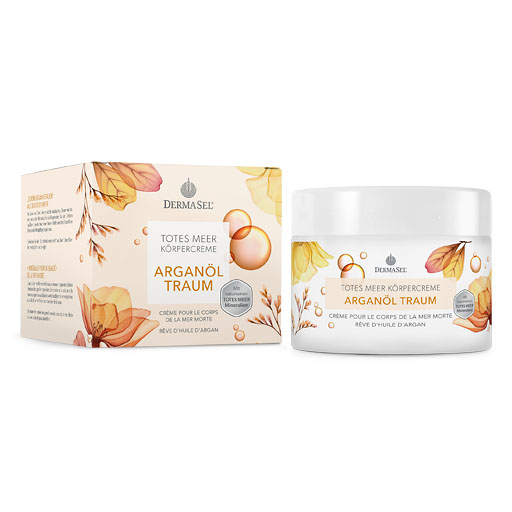 DERMASEL Totes Meer K&ouml;rpercreme Argan&ouml;l Traum