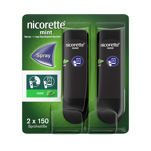 NICORETTE Mint Spray 1 mg/Spr&uuml;hsto&szlig; NFC