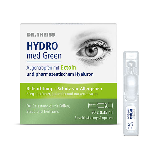 DR.THEISS Hydro med Green Augentro.Einzeldos.Amp.