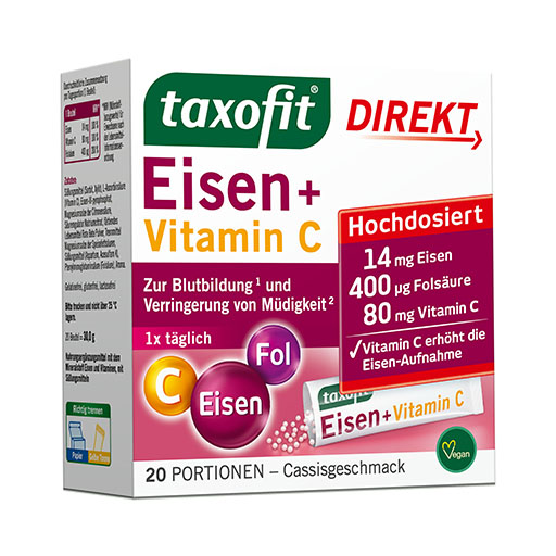 TAXOFIT Eisen+Vitamin C Direkt Granulat