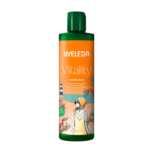 WELEDA Vitality Shower Cream Sanddorn