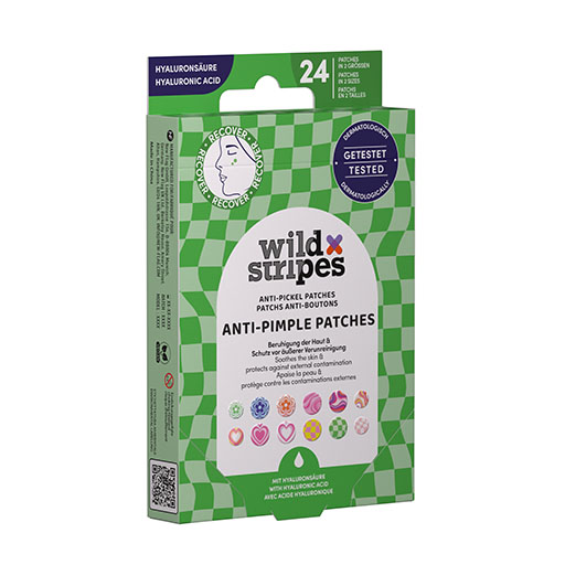 WILD STRIPES Anti-Pickel Patches Groovy Recover